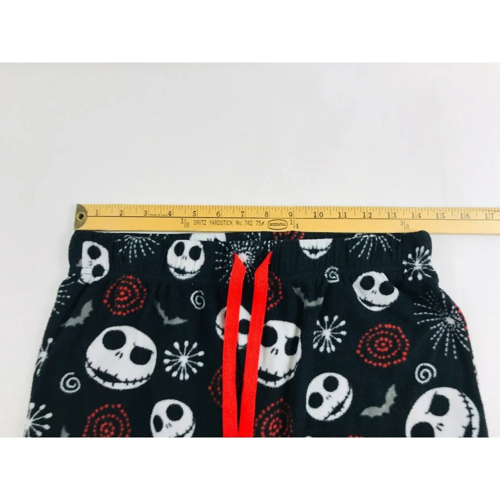 Disney PJ Pants, Women's Medium, The Nightmare Before Christmas, Cuffed, Fleece - Picture 5 of 10